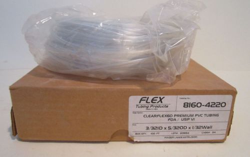 CLEAR FLEX 60 PREMIUM PVC TUBING 100&#039; FLEX TUBING PRODUCTS 81604220