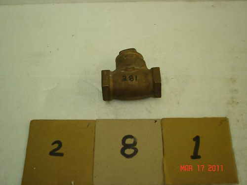 Bronze 3/4&#034; Plumbing &amp; Heating Swing Check Valve