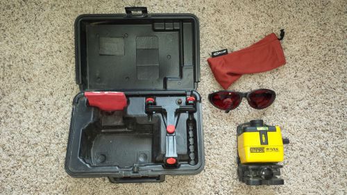Empire Blazer Rotary Laser Level With Case And Extras