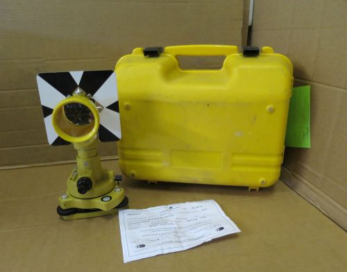 Topcon Single Reflector 64mm Prism Target Station SPS11 In Case Site Survey Tool
