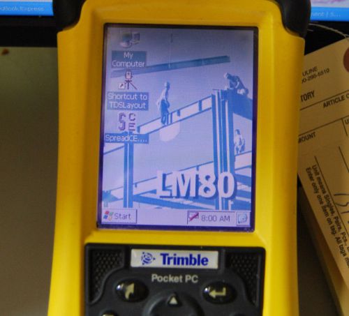 Trimble Recon Pocket PC with LM80 Layout Manager - 13122016
