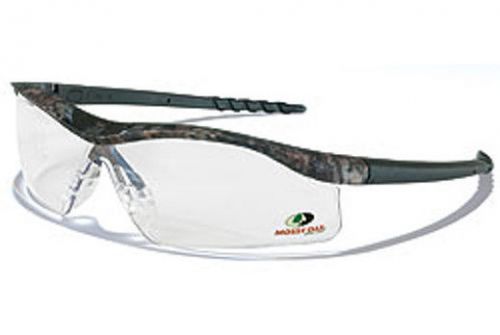 **MOSSY OAK SAFETY GLASSES*CAMO/CLEAR*FREE EXPEDITED SHIPPING*2 CASES INCL**