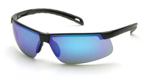 Pyramex Ever Lite Safety Glasses Ice Blue Mirror Polycarbonate Lens Outdoor ANSI