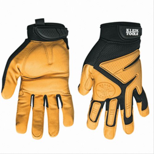 Klein Tools 40222 Journeyman Leather Work Gloves - X-Large