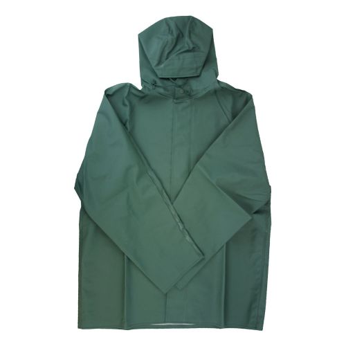 Dutch harbor gear hd201-grn-xl green xl quinault rain jacket for sale