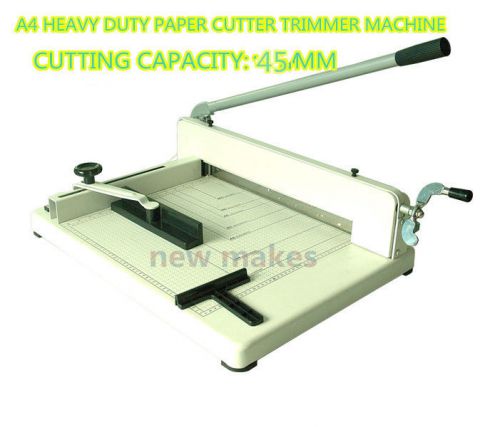 12 inch a4heavy duty industrial guillotine trimmer paper cutter meta base for sale