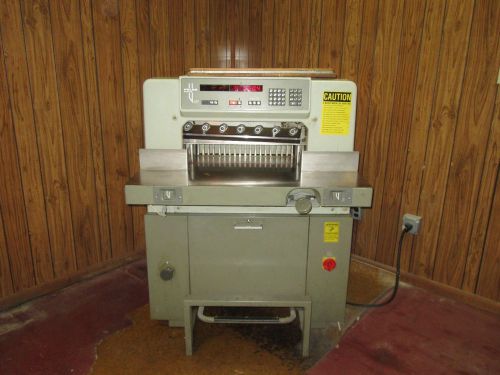 Polar 55 em 21-5/8   very clean paper cutter for sale