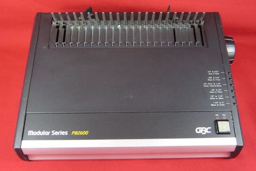 * gbc pb2600 modular series electric comb opener - no foot pedal for sale