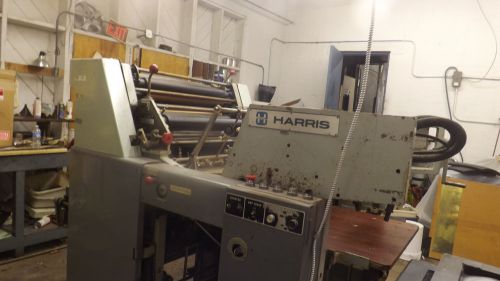 Harris 125C Offset Single Color Printing Press
