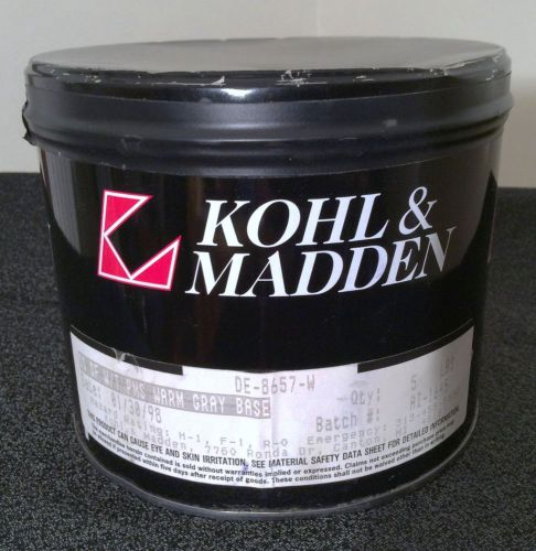 Kohl &amp; Madden, Quality Printing Inks, Offset, Warm Gray Base, 1998