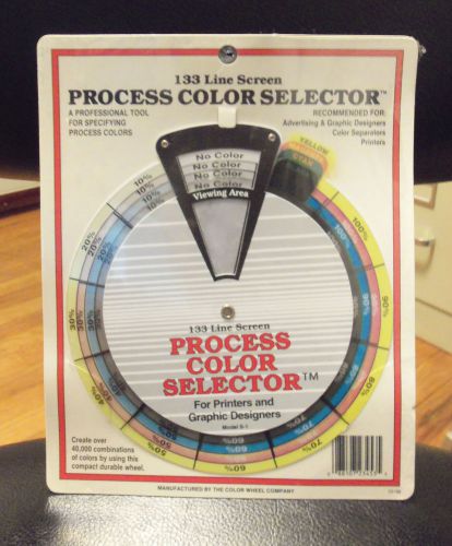 Process Color Selector, Wheel, Graphic Design, Printers, Artist, CMYK
