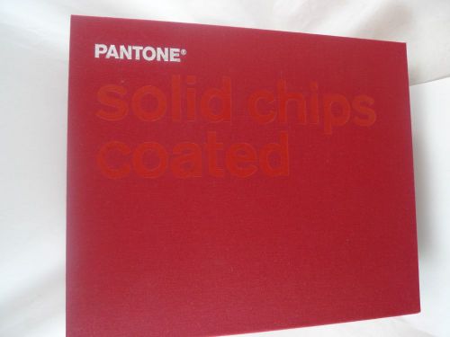 2005 Pantone Color Book Solid Chips Coated Used