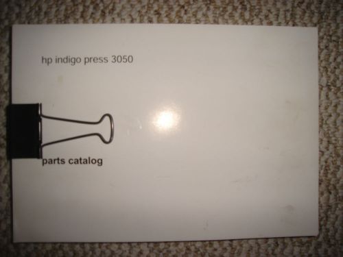 HP Indigo Press 3050 Parts catalog
