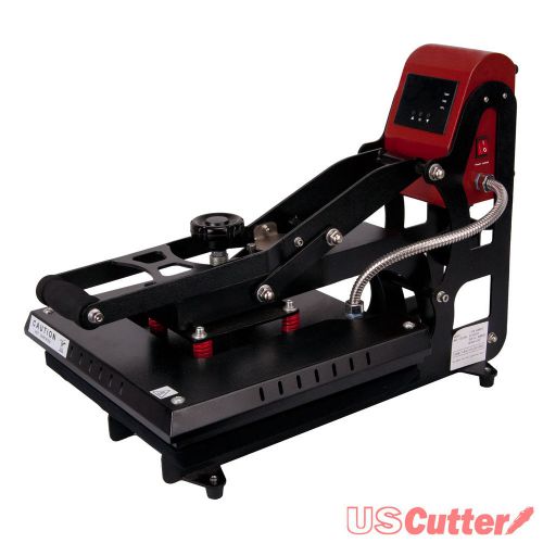 USCutter Perfect Press 15&#034; x 15&#034; Clamshell Auto-Open Heat Press Transfer T-Shirt