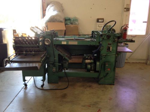 printing equipment baumfolder folding machine 17 x 22 PS