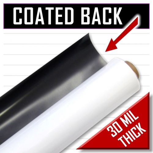 New 50&#039; ft roll 24&#034; magnetic sign material 30 mil thick car vinyl magnet sheet for sale