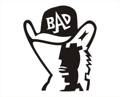 BAD Sketch Vinyl Sticker Decal Car  Truck Bumper Fine Art Cafe - 1345 B