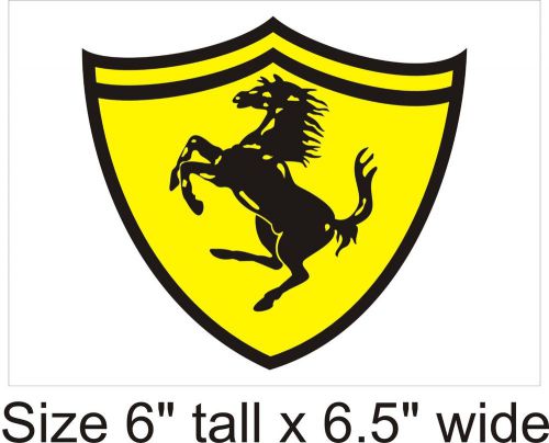 2x horse logo funny car vinyl sticker decal truck bumper laptop gift fac - 939 for sale