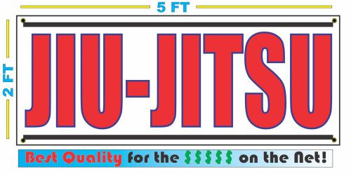 JIU-JITSU Banner Sign NEW Larger Size Best Price for The $$$
