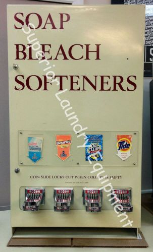 Vend-rite 494 soap vender, 4 column, 92 box capacity, reconditioned for sale