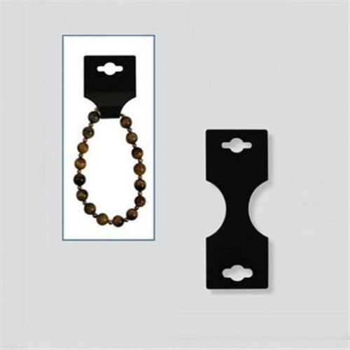 Necklace/Bracelet Hanging Display Card 1000 pcs / BLACK