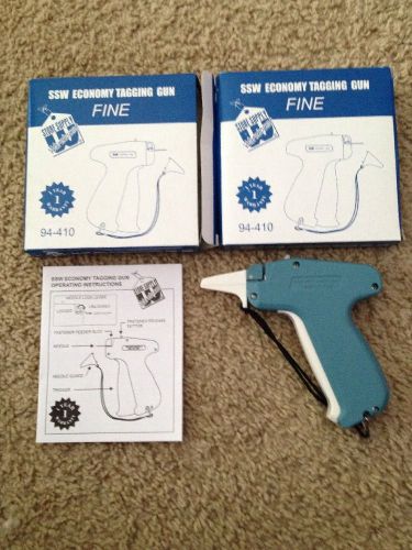 SSW FINE Economy Tagging Guns-     (94-410) With 2 Inch Fine Clear Fasteners.