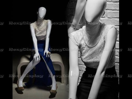 Fiberglass Female Mannequin Abstract Style #MZ-OZIW1