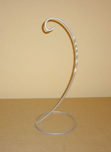 Metal Tabletop Curved Pedestal Display Hat  or Jewelry Holder