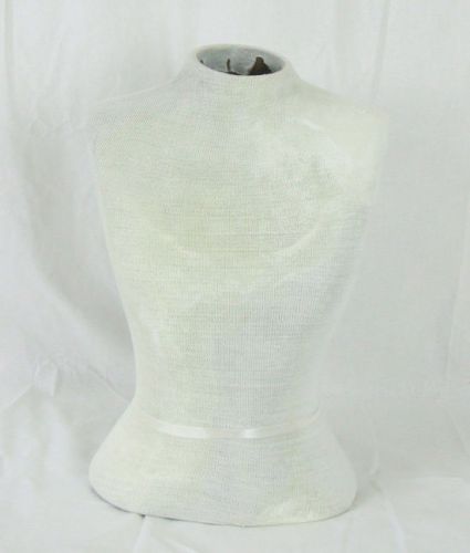 Female Upper Torso Full Body Mannequin White Dress Form Display Cloth Covered