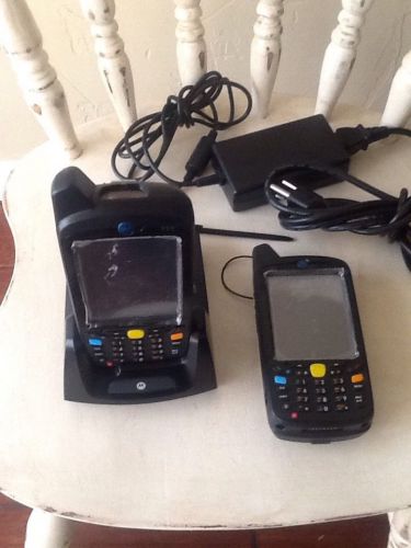 Two Very Nice Motorola Barcode Scanners MC695B-PDOBAA00100 Handheld Computer