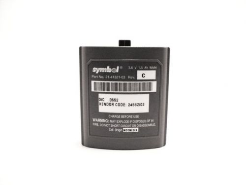 Symbol 3.6V 1.5Ah NiMH Rechargeable Battery for PDT6100 PDT6140 21-41321-03 NEW