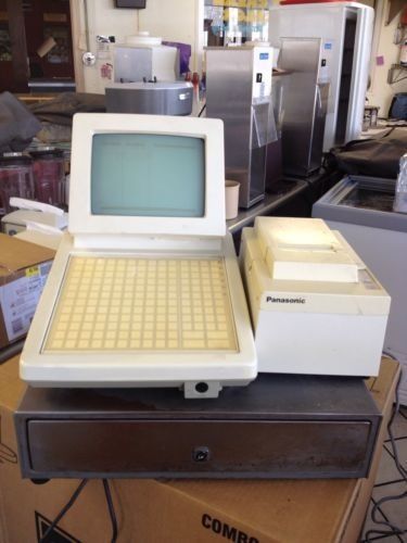 Panasonic registers, printers and cash drawer lot for sale