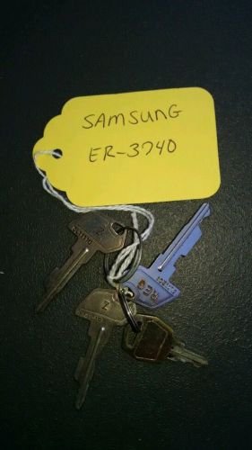 Samsung ER-3740 Cash Register Keys
