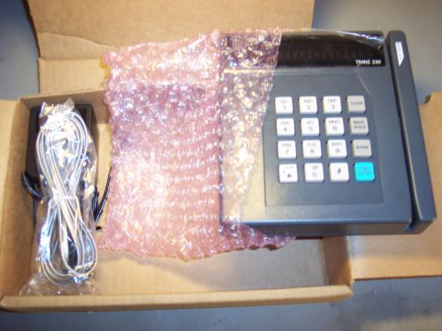 VeriFone Tranz 330  Credit Card Terminal NEW With AC Adapter, Phone Cable