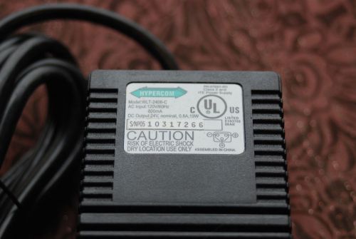 Hypercom wlt-2408-c 24v dc power supply for sale