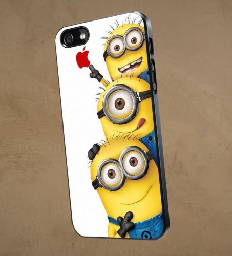 Red Apple and Minions Despicble Me Funny Samsung and iPhone Case