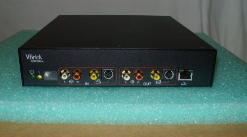 Vbrick systems - 3200 series video encoder / decoder *as is* for sale