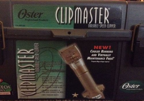 Oster CLIPMASTER  Animal Clipper Set Shears Cattle Horse Sheep Goat Dog