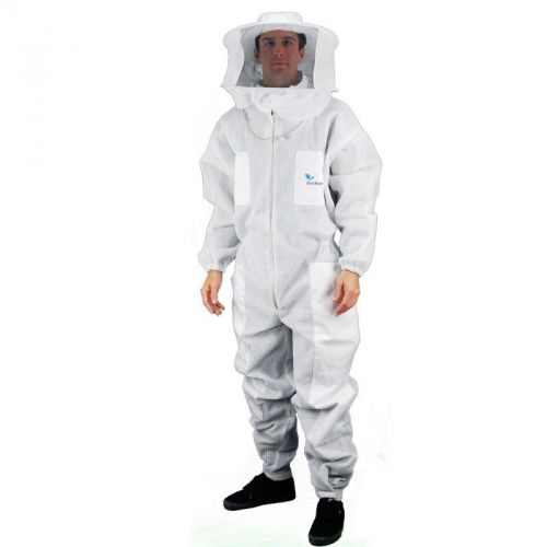 Vented bee suit -eco-keeper premium professional beekeeping suit - mediu size -r for sale