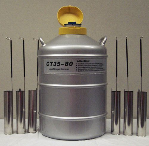 CT-35/80 Liquid Nitrogen Semen Tank