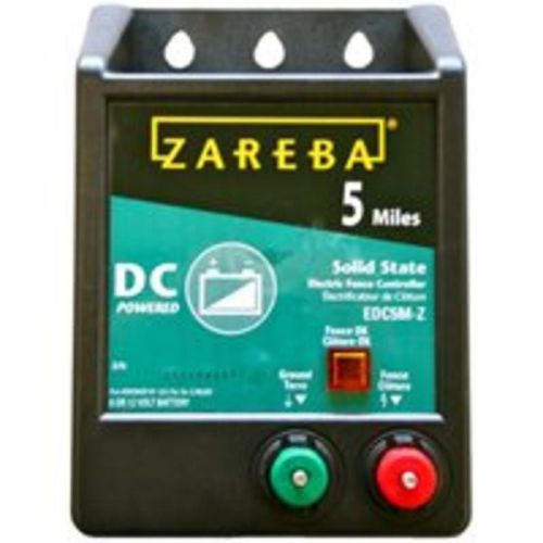 Battery Fence Controller ZAREBA Electric Fencers/Energizers EDC5M-Z/B5 Black