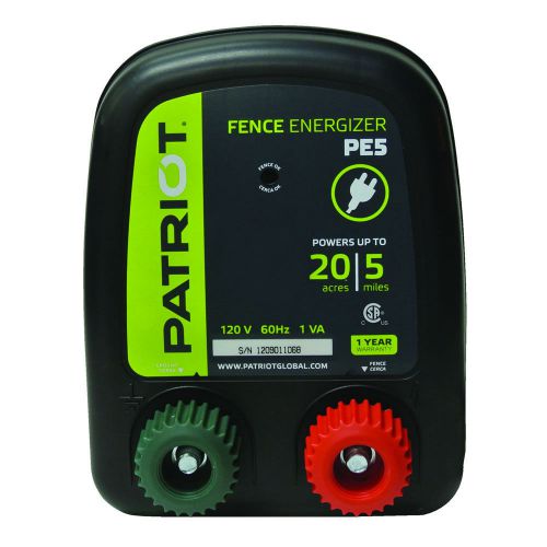 Patriot PE5 AC-Powered Electric Fence Charger