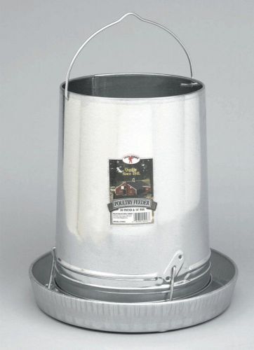 30 POUND &amp; 14&#034; PAN POULTRY FEEDER BRAND NEW