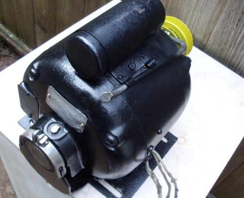 Demo video vintage ge motor - 3/4 hp ac motor dual 115v ( or ) 230v -1725 rpm for sale