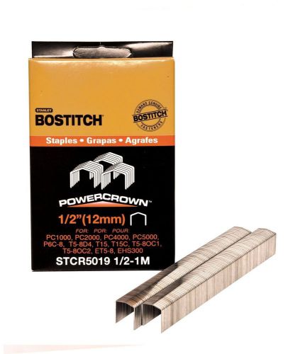 1/2 x 7/16 heavy duty powercrown staple per box stcr50191/2-1m for sale