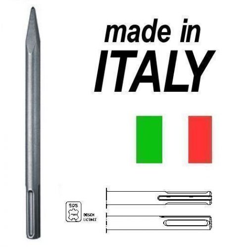PROFESSIONALE! SCALPELLO 280mm A PUNTA MADE IN ITALY PER MARTELLO PNEUM. SDS-MAX