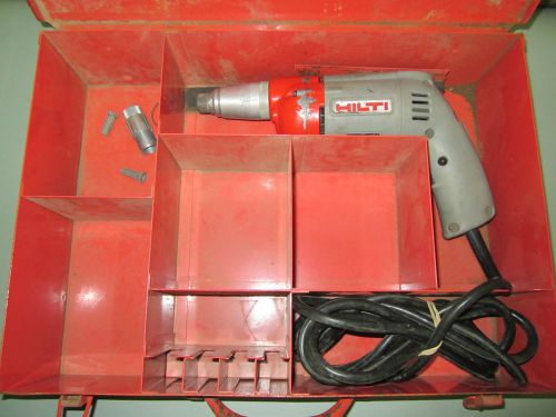 Hilti Fastening Systems TK-1E TEKS Screwdriver/gun with Case