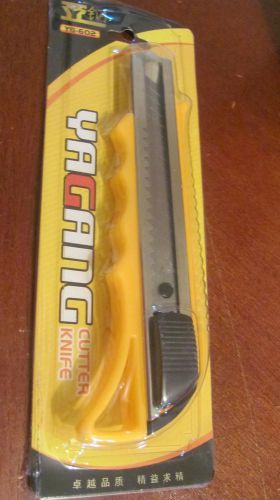 Yagang Utility Cutter Knife, snap off blade, multi-purpose blade tool NEW