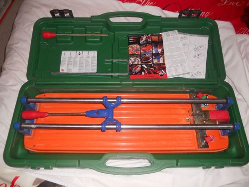 Rubi ts-50 professional tile cutter - perfect order: inc 2 cutters &amp; storagecase for sale