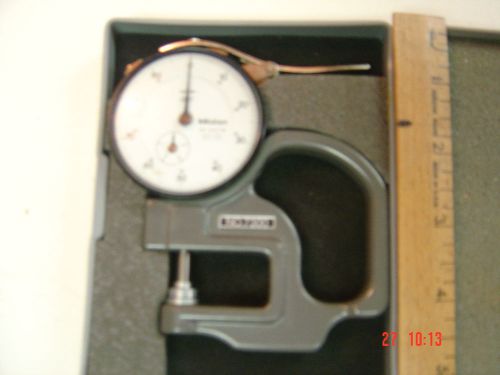 MITUTOYO 7300 Dial Thickness Gage,0-0.4 In